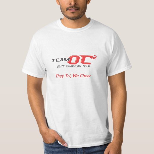 チームOC2応援のティー Tシャツ (正面)
