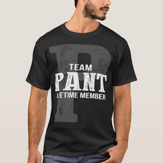 チームPANT終身会員 Tシャツ (正面)