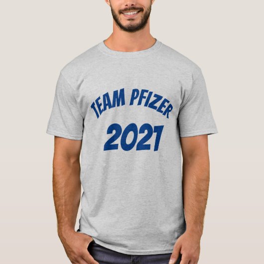 チームPfizer 2021 Tシャツ (正面)