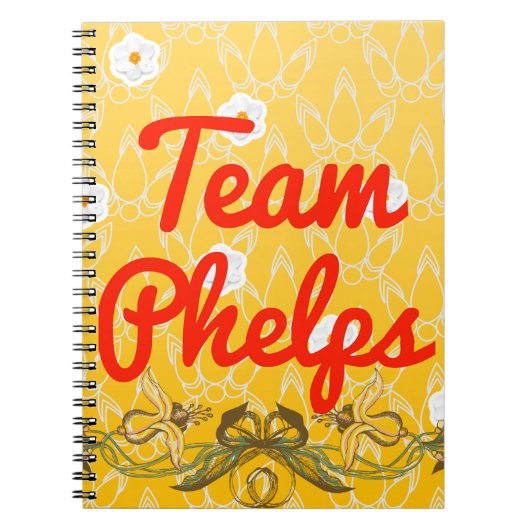 チームPhelps ノートブック (正面)