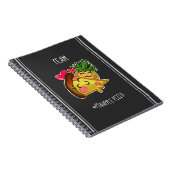チームPinappleピザ ノートブック (右側)