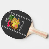 チームPinappleピザ 卓球ラケット (横)
