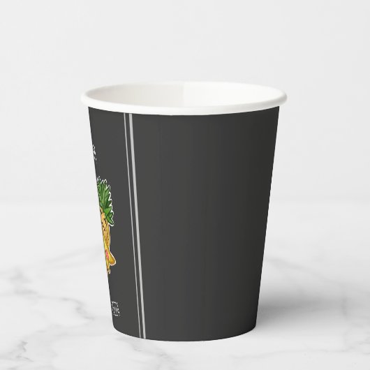 チームPinappleピザ 紙コップ (左)