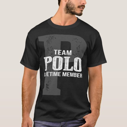 チームPOLOライフタイムメンバー Tシャツ (正面)