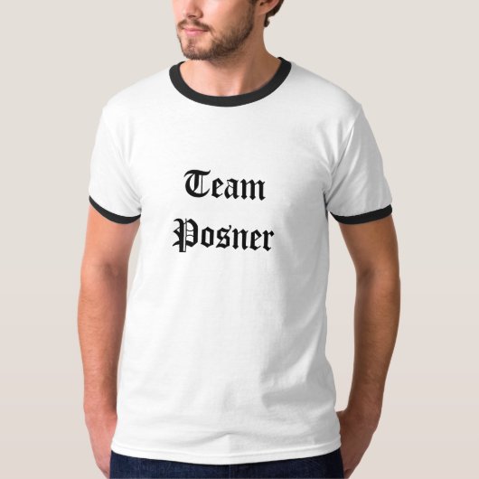 チームPosner Tシャツ (正面)
