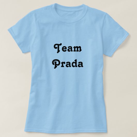 チームPrada Tシャツ (デザイン正面)
