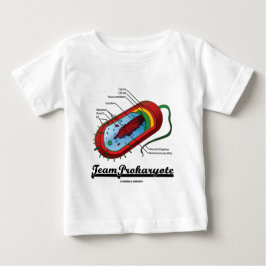 チームProkaryote (細菌) ベビーTシャツ
