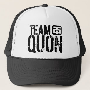 チームQUONトラック運転手の帽子 キャップ