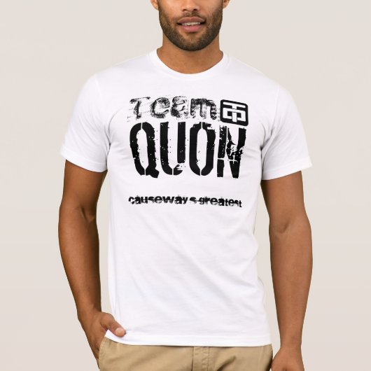 チームQUON Mr.HoT Tシャツ (正面)