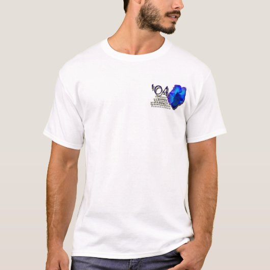 チームRAMSTEINの2004年の学校代表のバレーボール Tシャツ (正面)