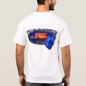 チームRAMSTEINの2004年の学校代表のバレーボール Tシャツ (裏面)