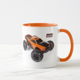 チームRedcat TR-MT10Eのコーヒー・マグ-オレンジ及び白 マグカップ