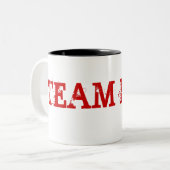 チームREID ツートーンマグカップ (正面左)