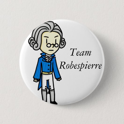 チームRobespierre Pin 缶バッジ (正面)