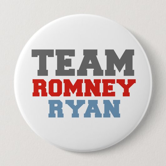 チームROMNEY RYAN副社長TEAM.png 缶バッジ (正面)