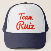 チームRuiz キャップ (正面)