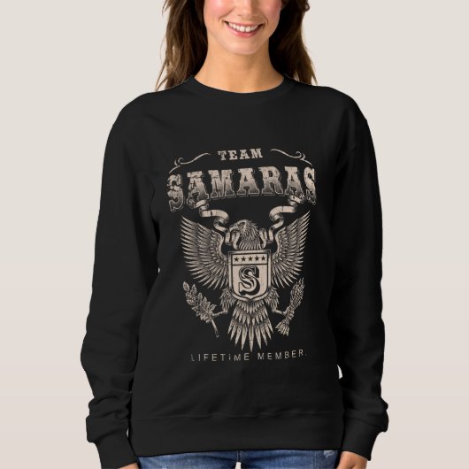 チームSamaras Lifetime Member - Samaras Name スウェットシャツ (正面)