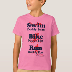 チームSCHEUNGRABトライアスロンのお父さん Tシャツ