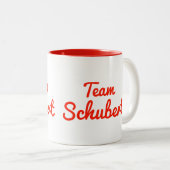 チームSchubert ツートーンマグカップ (正面右)