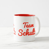 チームSchultz ツートーンマグカップ (正面右)