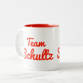 チームSchultz ツートーンマグカップ (正面左)