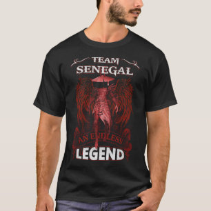 チームSENEGAL – 無限の伝説 Tシャツ