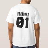 チームshinji tシャツ (裏面)