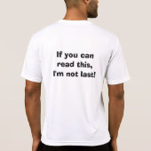 チームSLACKERPINCUS Tシャツ (裏面)