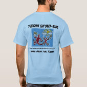 チームSPAN-GA Tシャツ (裏面)