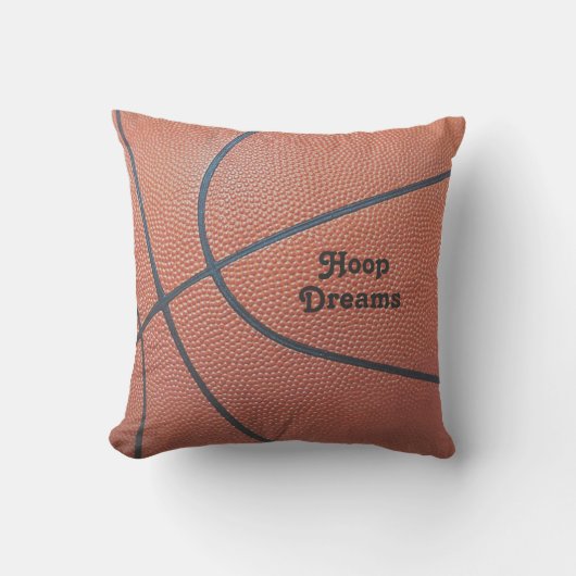 チームSpirit_Basketballの質のlook_Hoopの夢 クッション (正面)