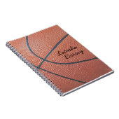 チームSpirit_Basketballのtexture_Autographのスタイル ノートブック (右側)