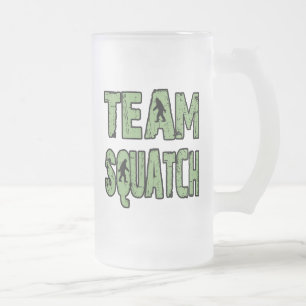 チームSquatch フロストグラスビールジョッキ