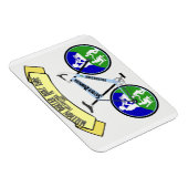 チームSRS!2018 MDBRカーマグネット マグネット (右側)