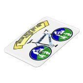 チームSRS!2018 MDBRカーマグネット マグネット (左側)