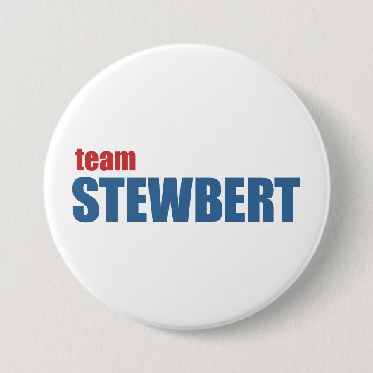 チームStewbert v2ボタン 缶バッジ (正面)