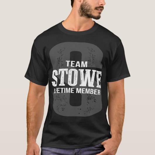 チームSTOWEライフタイムメンバー Tシャツ (正面)