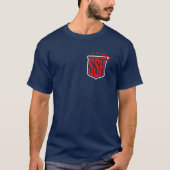 チームTシャツ(赤と白) Tシャツ (正面)