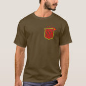 チームTシャツ(赤と黄色) Tシャツ (正面)
