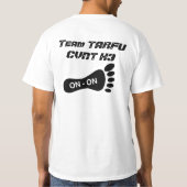 チームTARFU CVNT H3ギア Tシャツ (裏面)