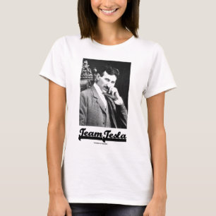 チームTesla (ニコラ・テスラ) Tシャツ