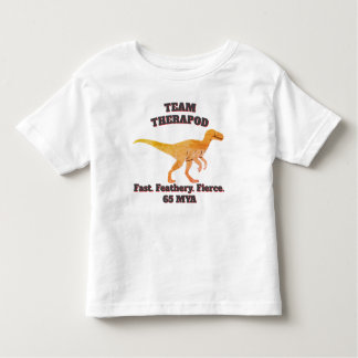 チームTheropod – 速い。羽のように。激しい トドラーTシャツ