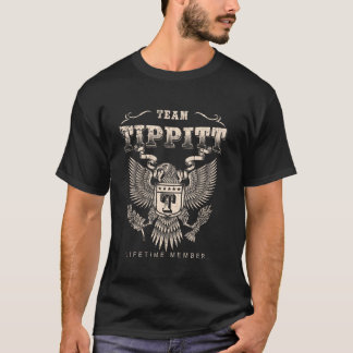 チームTipittライフタイムメンバ – Tipitt名 Tシャツ