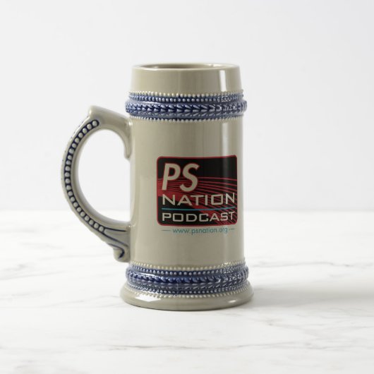 "チームTorgo"ビールステイン ビールジョッキ (左)