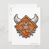 チームTyranniaのロゴ ポストカード (正面/裏面)