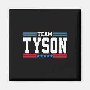 チームTysonライフタイムメンバーファミリー姓Tyson マグネット