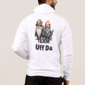 チームUff Da パーカ (裏面)