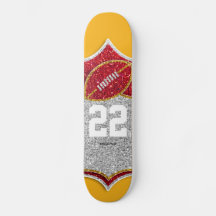 チームUSAスポーツレッドと金ゴールドチャンピオンフットボール