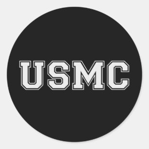 チームUSMC ラウンドシール