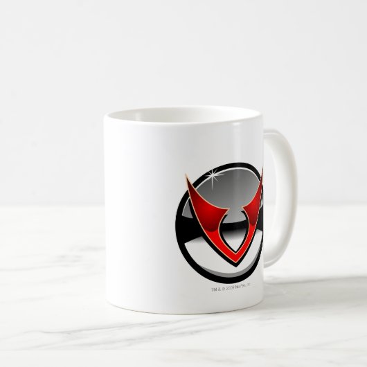 チームVirtupetsの宇宙局のロゴ コーヒーマグカップ (正面右)