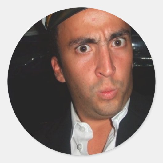 チームVossステッカーシリーズ ラウンドシール (正面)